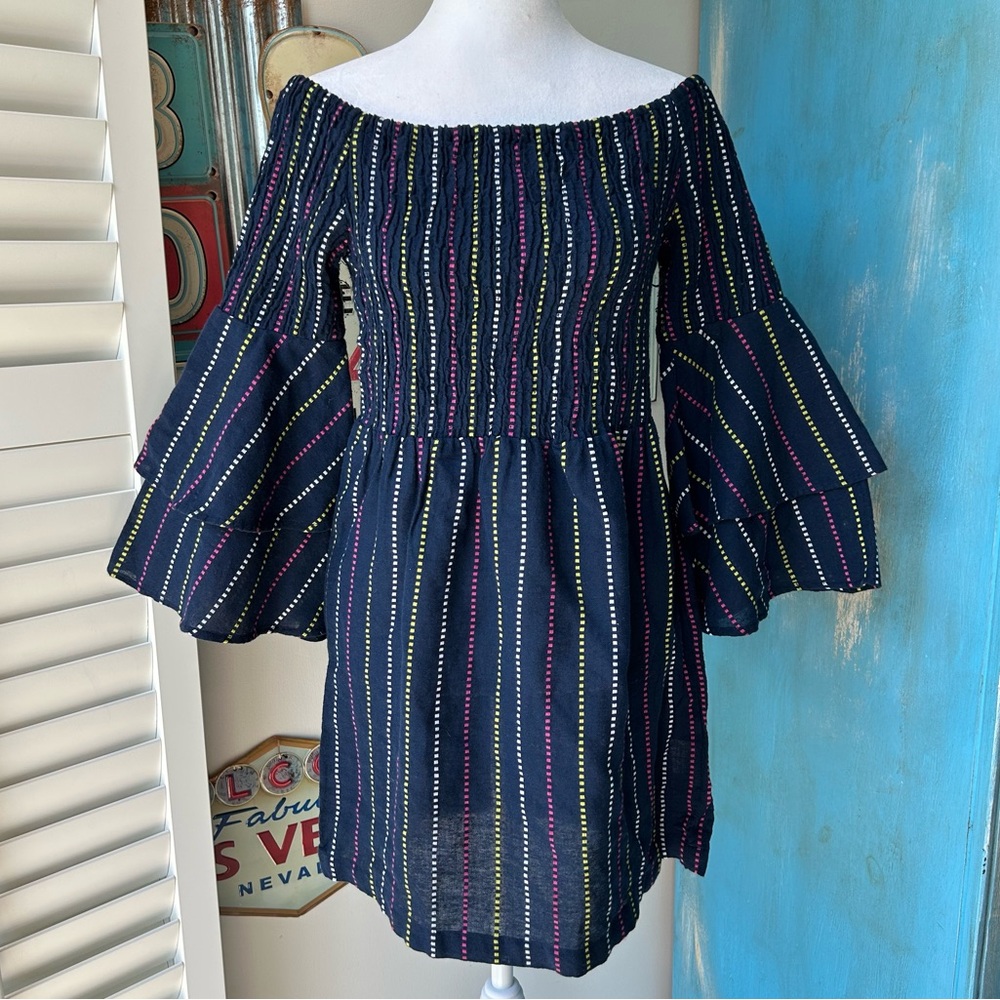 Mud Pie Desi Off The Shoulder Dress